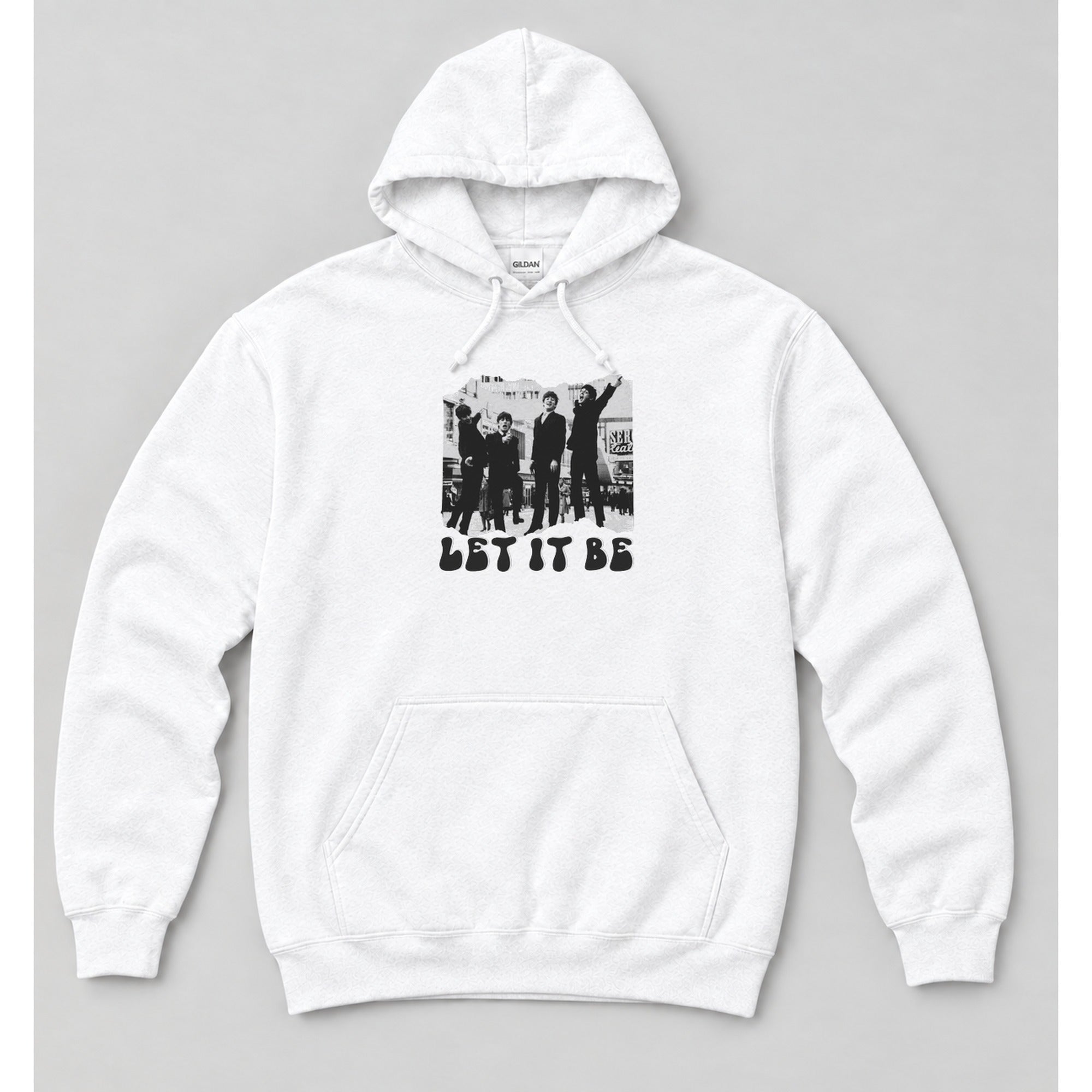 Hoodie White mockup