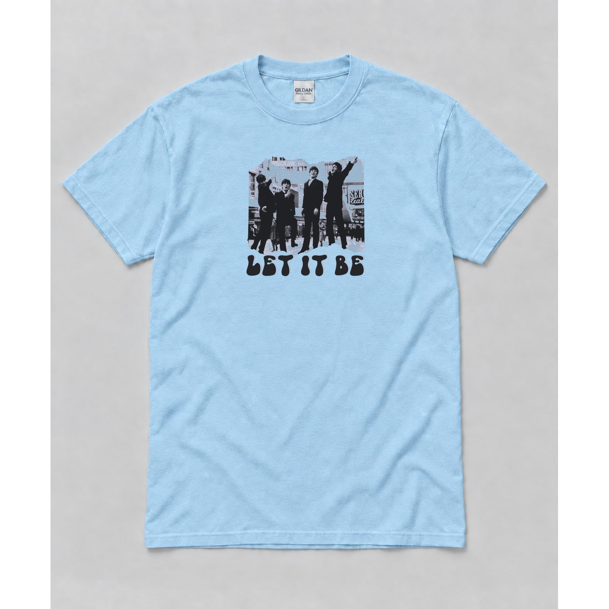 Short Sleeve Light Blue mockup
