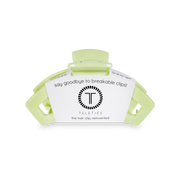 Open Hair Clip | Small | Aloe, There! showing bendable teeth that spring back to shape