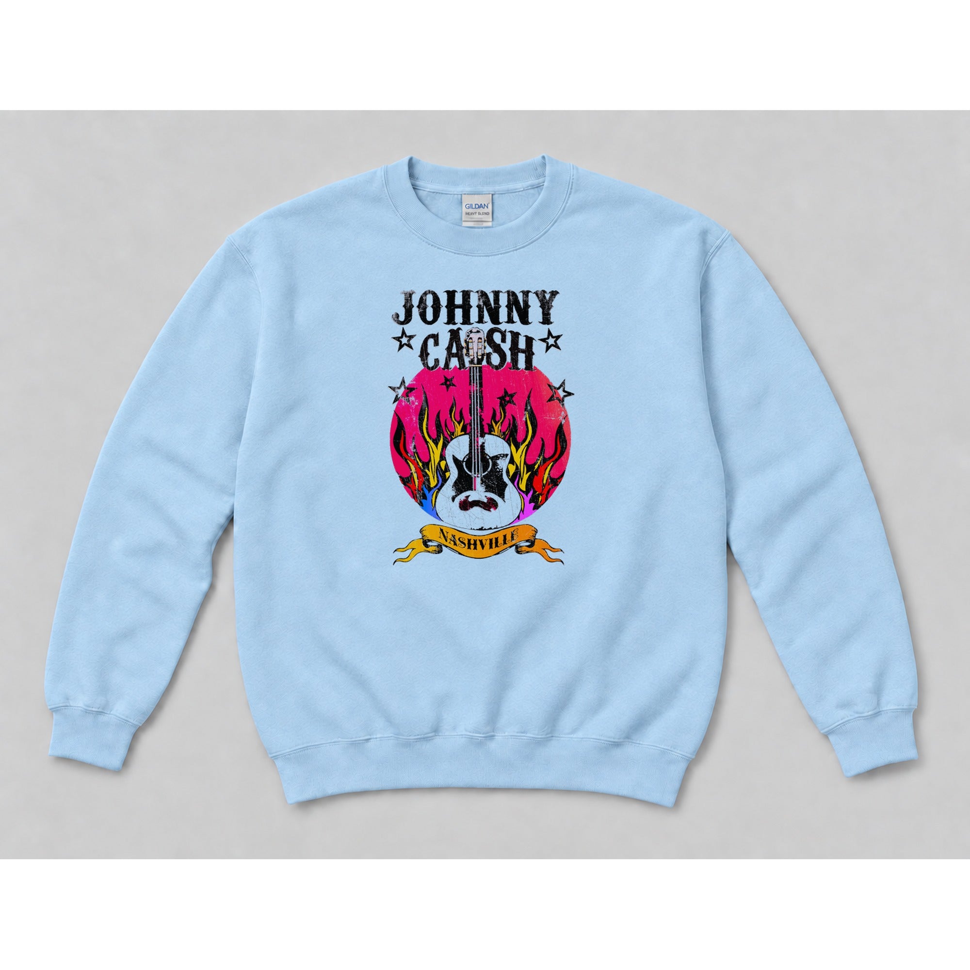 Crewneck Light Blue mockup