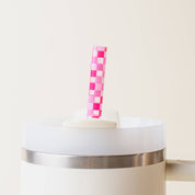 Pink Tumbler Straw Set