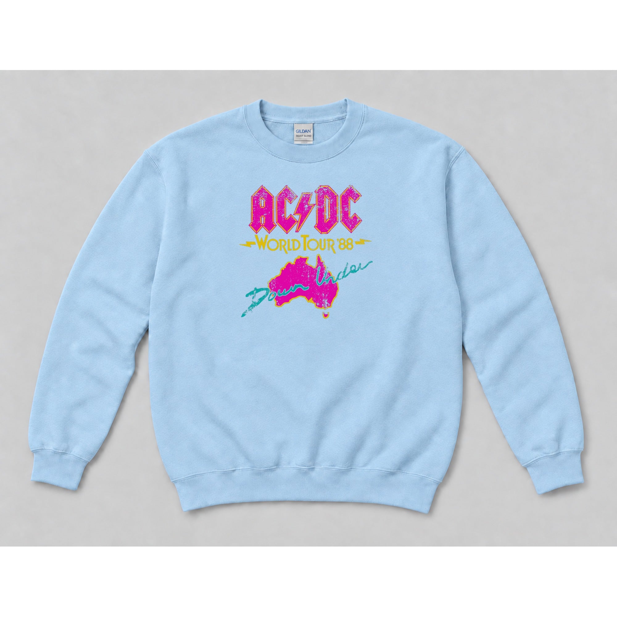 Crewneck Light Blue mockup