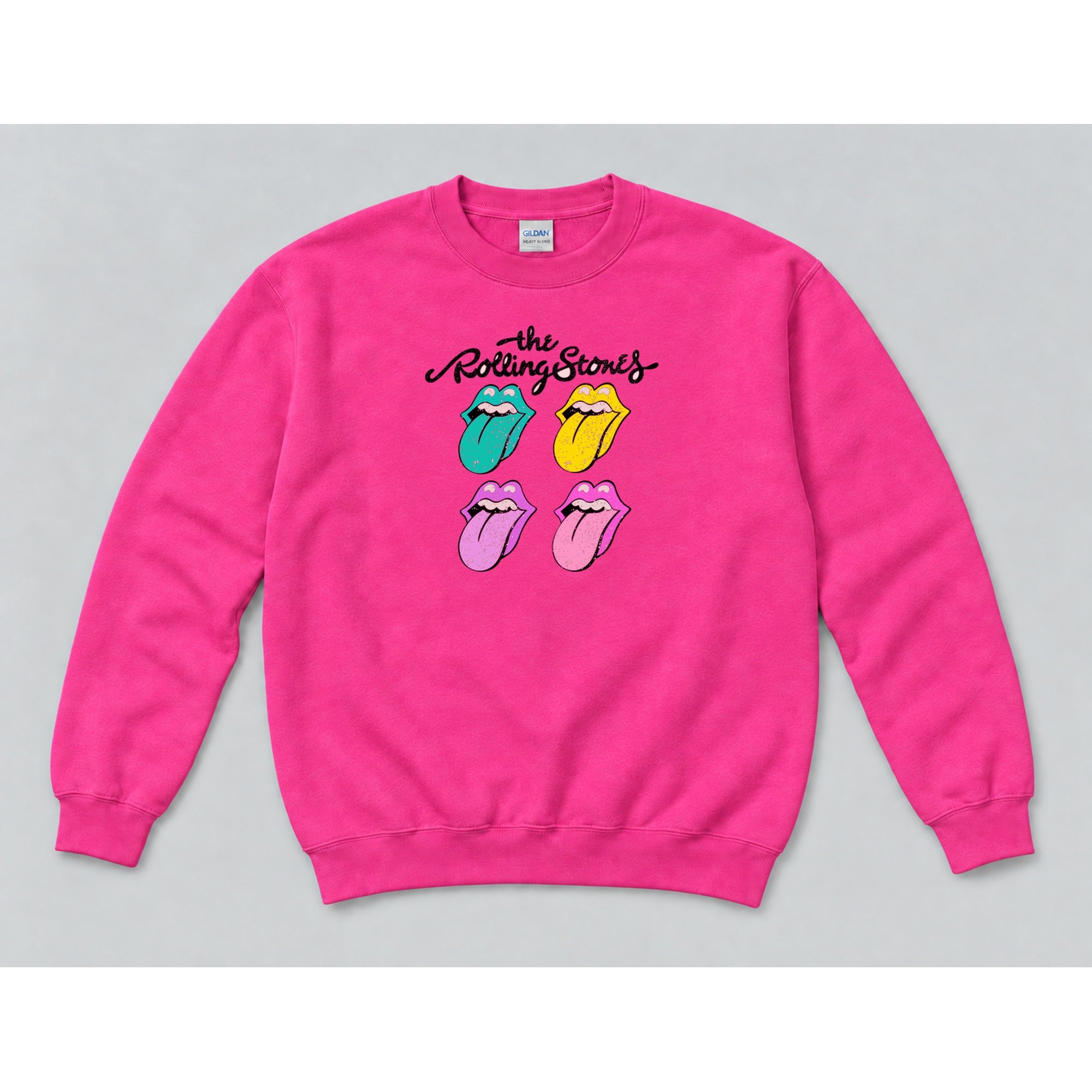 Crewneck Hot Pink mockup