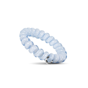 Spiral Hair Coils | Large | Washed Denim Hair Ties