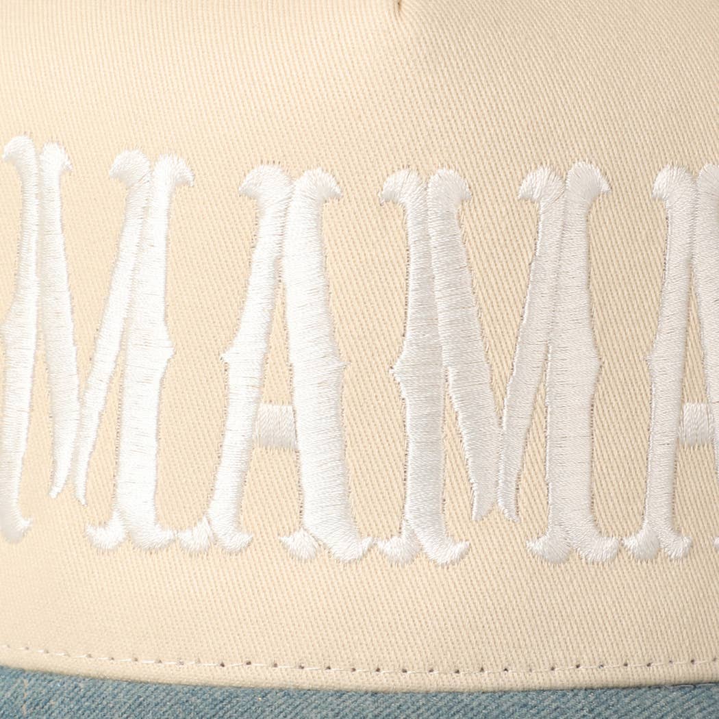 MAMA Embroidery Baseball Cap