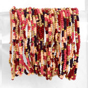 Assorted 2mm Stretch Seed Bead Bracelets