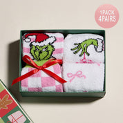 Grinch Christmas Bundle Gift Socks Set