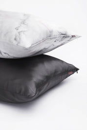 Charcoal Satin Pillowcase