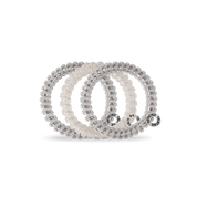 Spiral Hair Coils | Small | Silver Slay Hair Ties