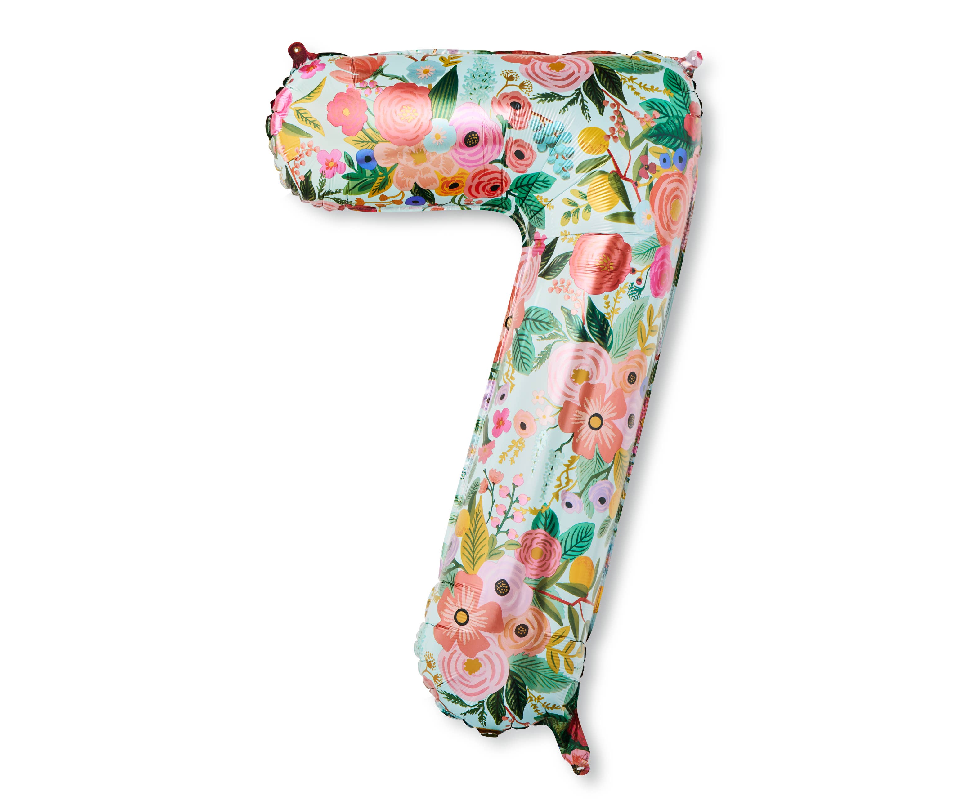 Garden Party Numbered Foil Balloon