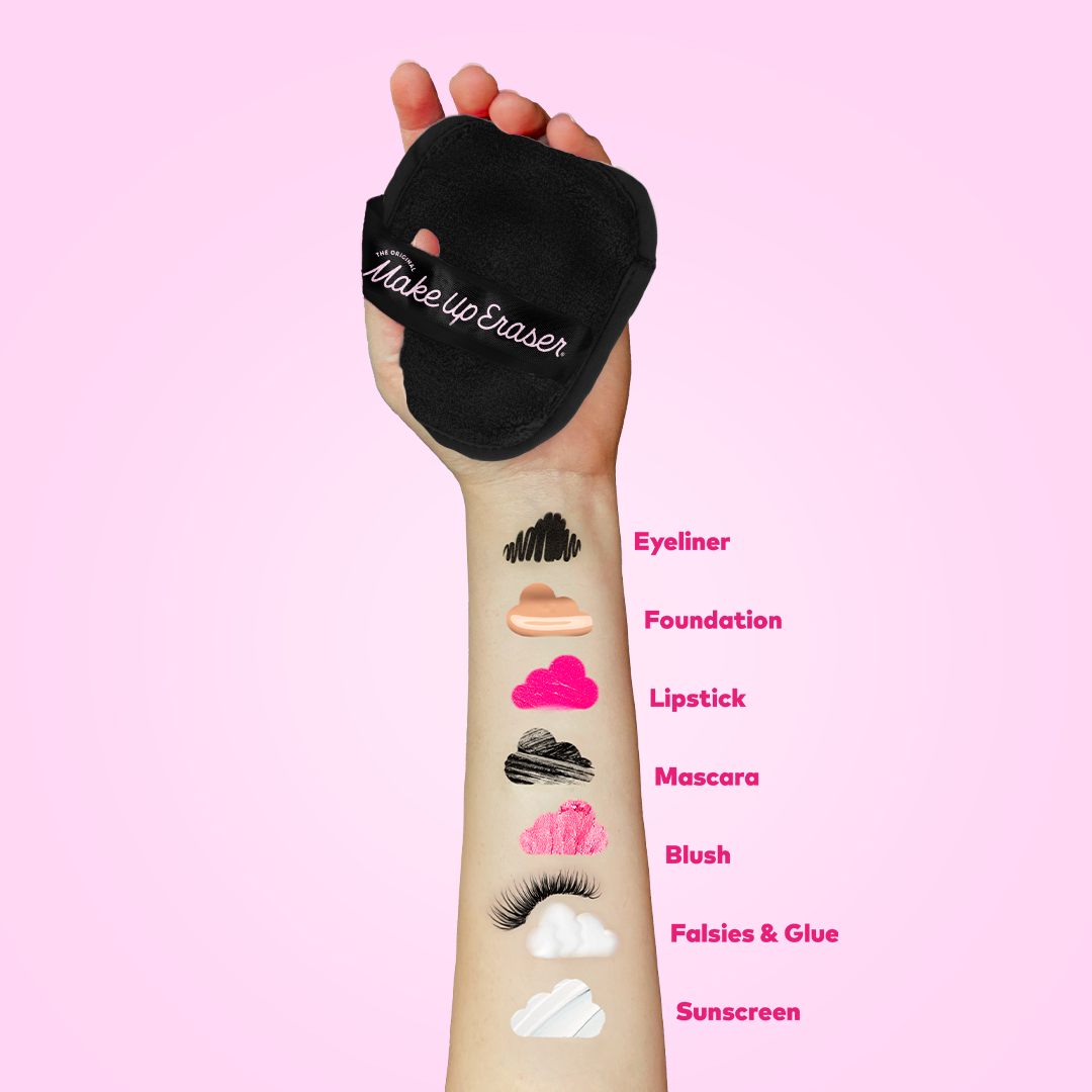 Black 7-Day Set MakeUp Eraser