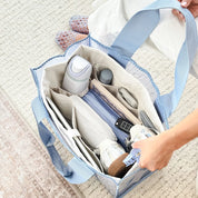 Cream Tote Organizer