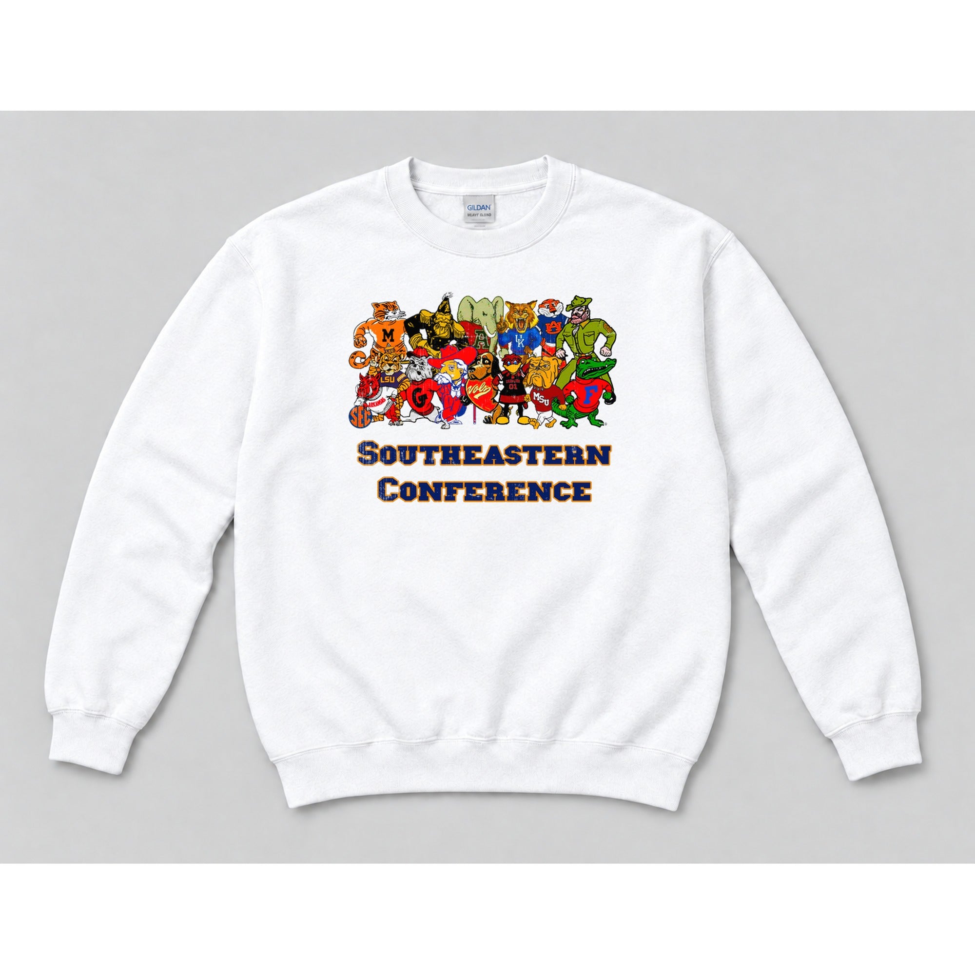 Crewneck White mockup