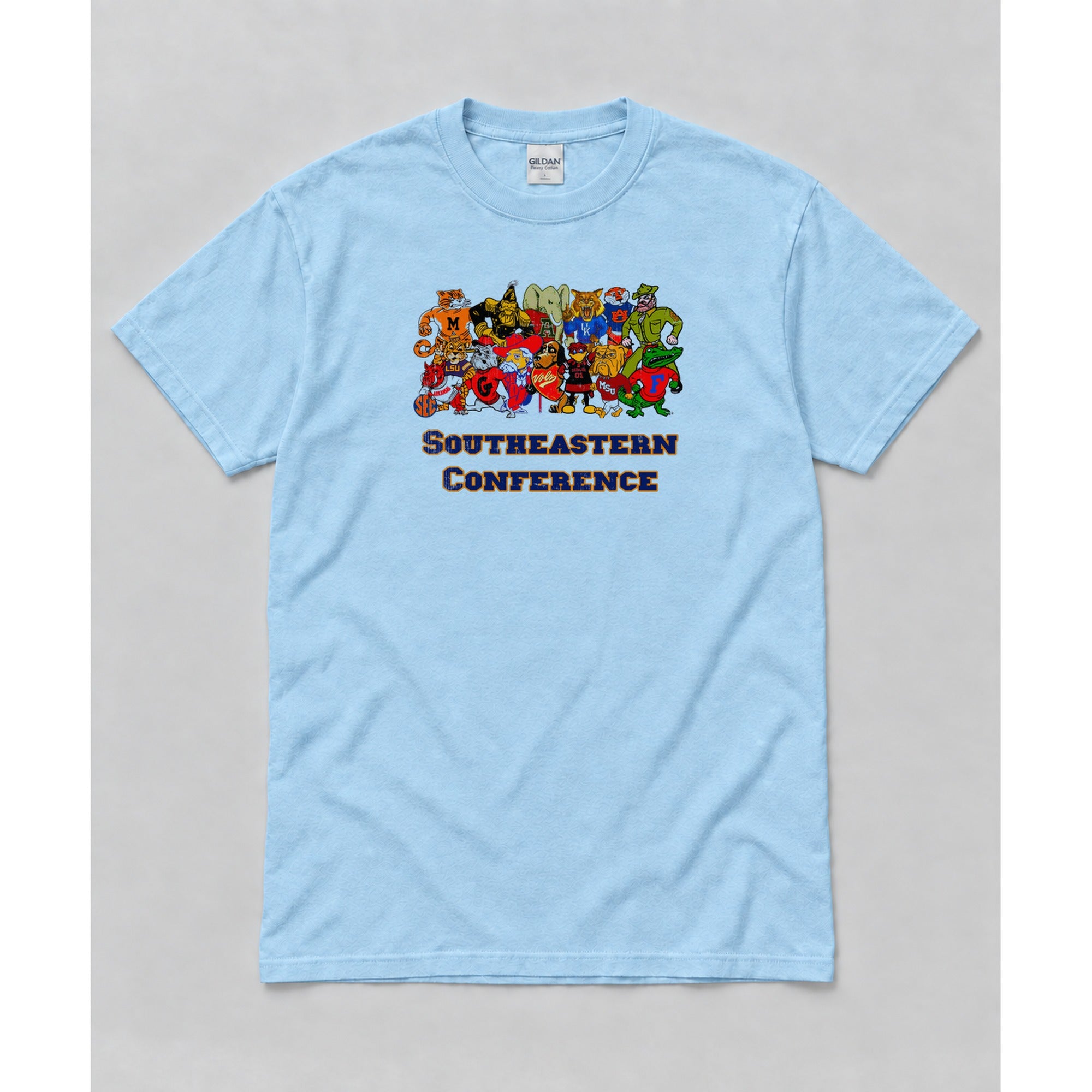 Short Sleeve Light Blue mockup
