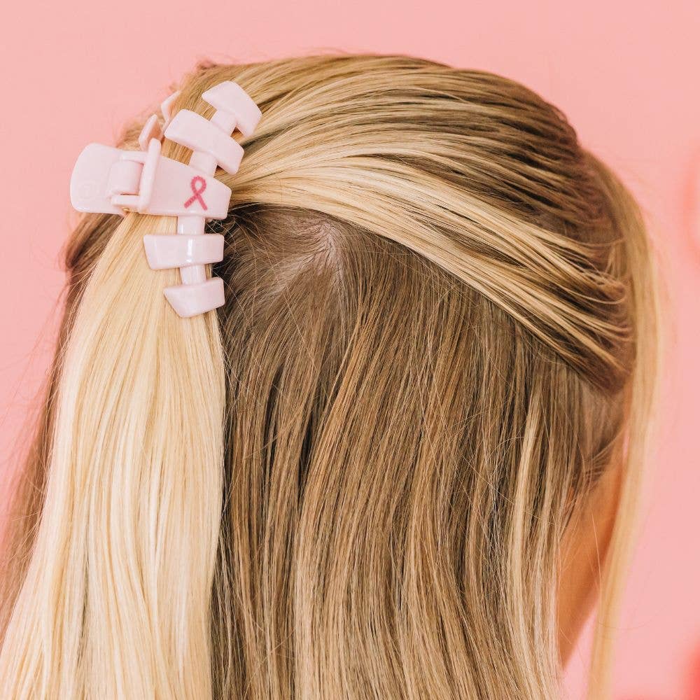 Pink Ribbon Power Med. Classic Hair Clip