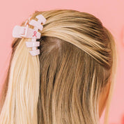 Pink Ribbon Power Med. Classic Hair Clip