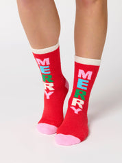 "MERRY" SOCKS