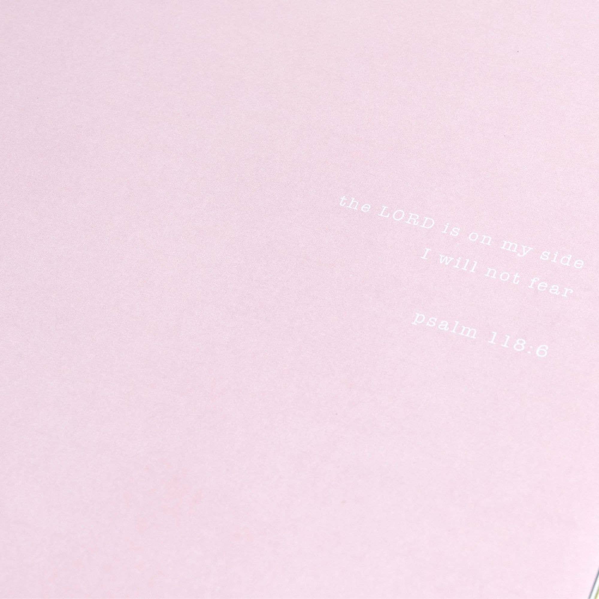Church Notes Notebook - Blush Pink