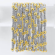 Two-Tone Stretch Bracelets 3mm/5mm