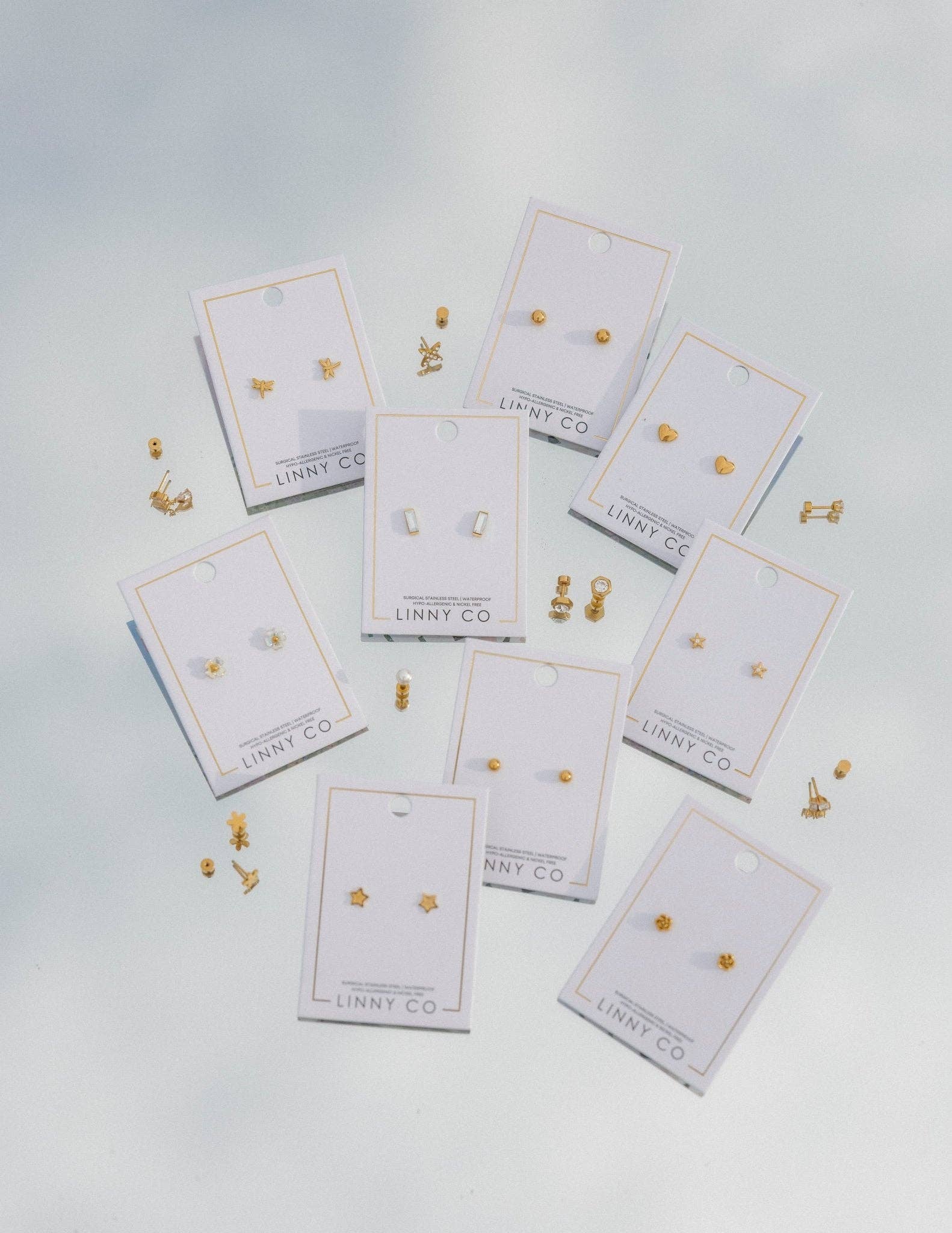 Screwback Stud Earrings Hadley