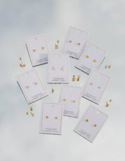 Screwback Stud Earrings Hadley