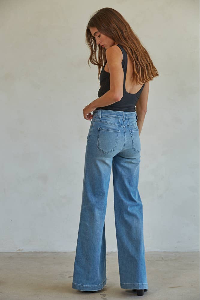 Black V-Neck Bodysuit