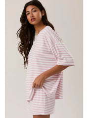 Pink Striped T-Shirt