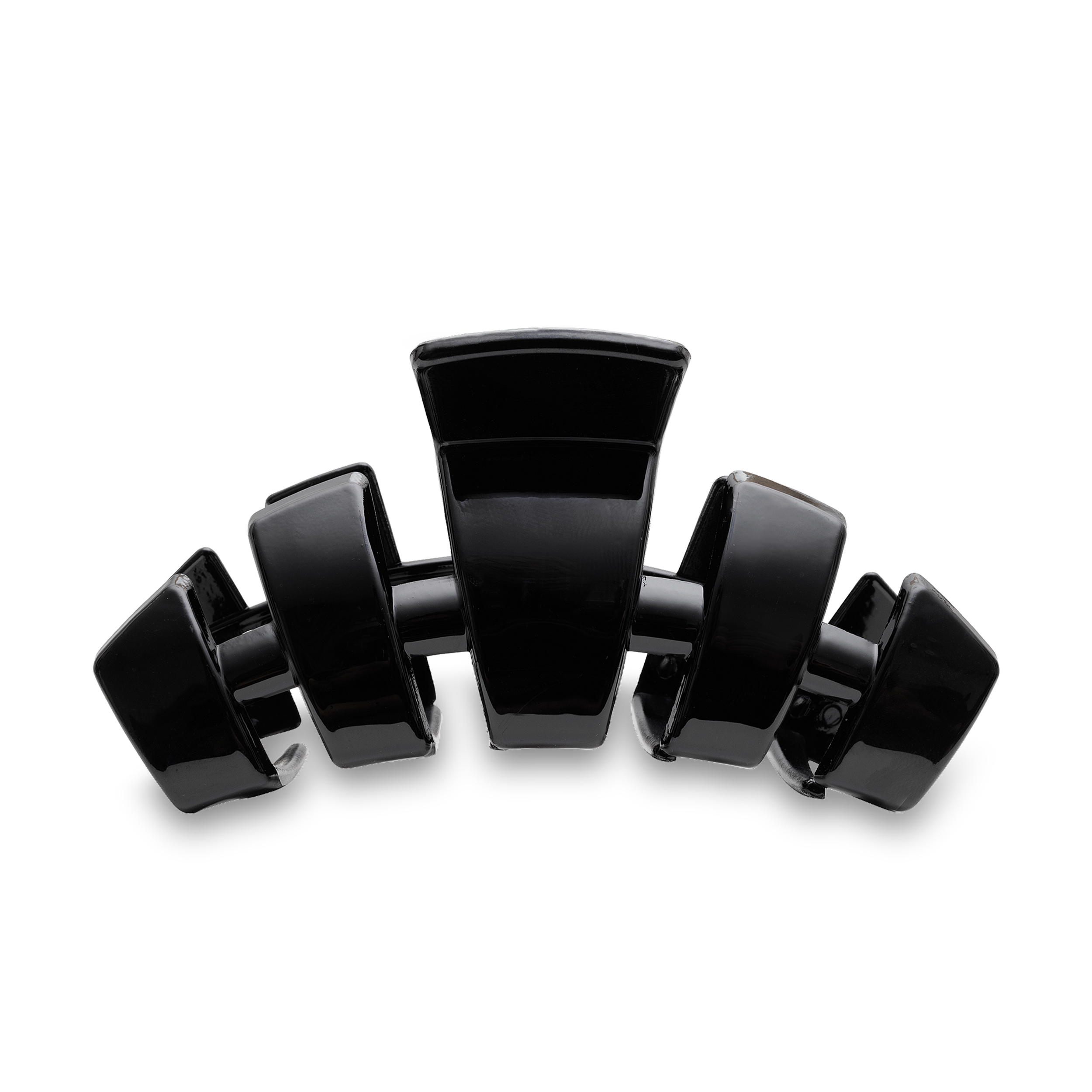 Jet Black Large Classic Hair Clip