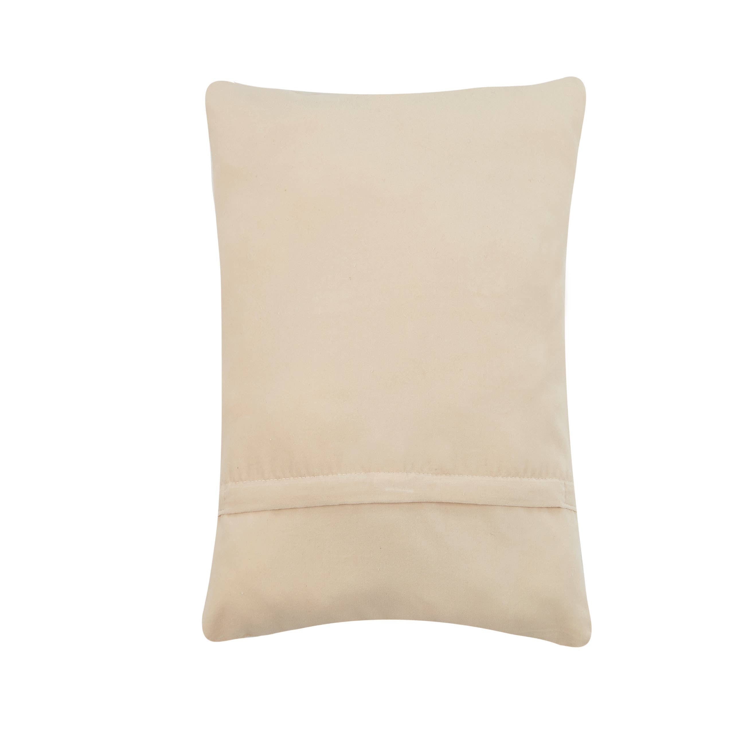 White Red Chinoiserie Tree Hook Pillow