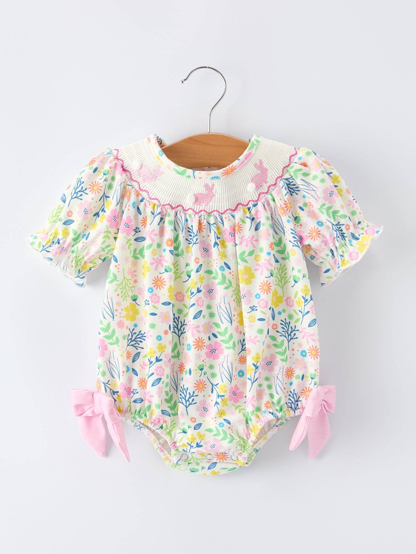 Easter Bunny Girls Romper