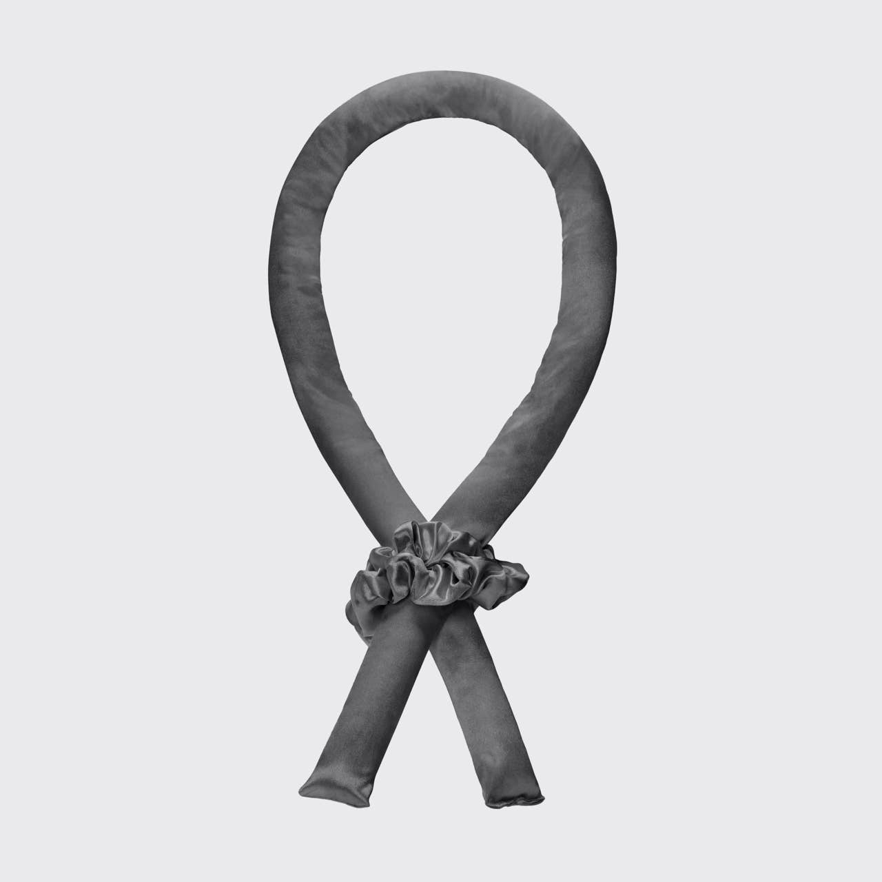 Charcoal Satin Heatless Curling Set