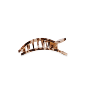 Blonde Tortoise Small Flat Rectangle Hair Clip