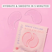 UNDER EYE Serve Chilled Rosé Hydrating Eye Mask Gels