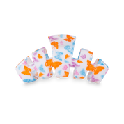 Classic Hair Clip | Medium | Fluttering By — claw clip with bendable teeth that spring back to shape and strong, gentle