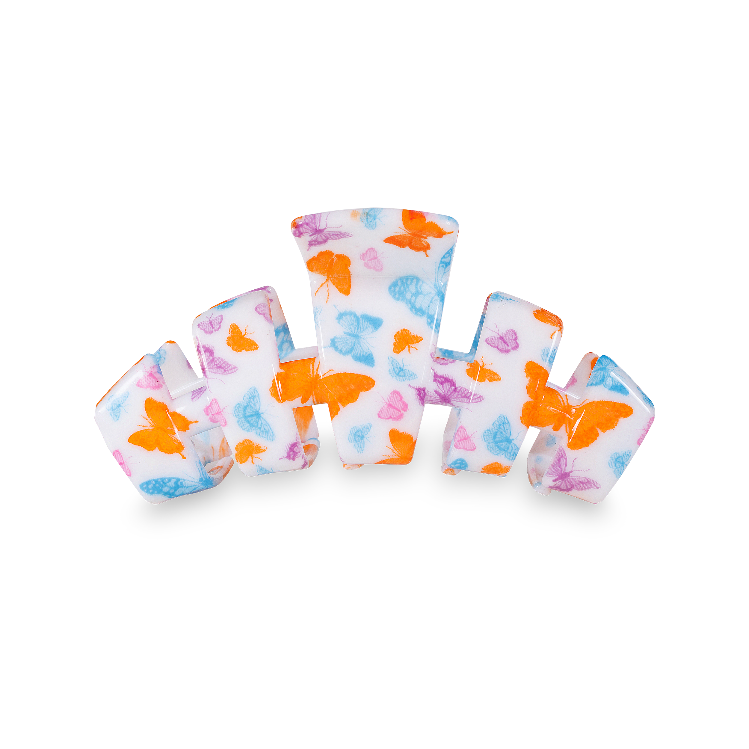 Classic Hair Clip | Medium | Fluttering By — claw clip with bendable teeth that spring back to shape and strong, gentle