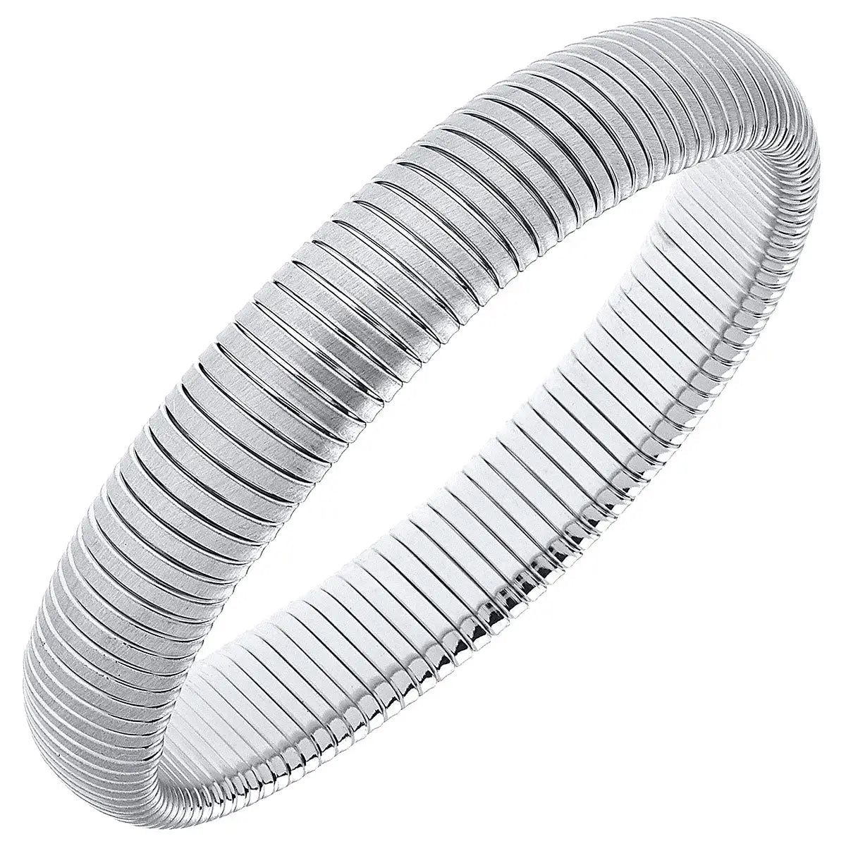 Silver Florence Watchband Bangle