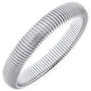 Silver Florence Watchband Bangle — 2.5' diameter