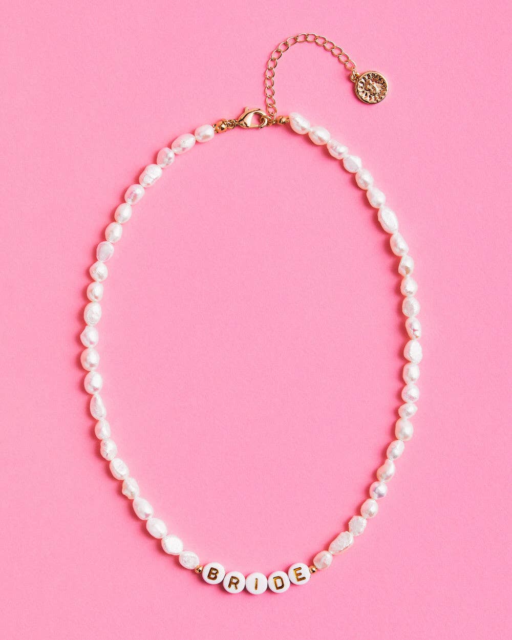 Bridal Pearl Beaded Necklace