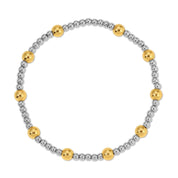 Two-Tone Stretch Bracelets 3mm/5mm