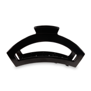 Jet Black Large Open Hair Clip