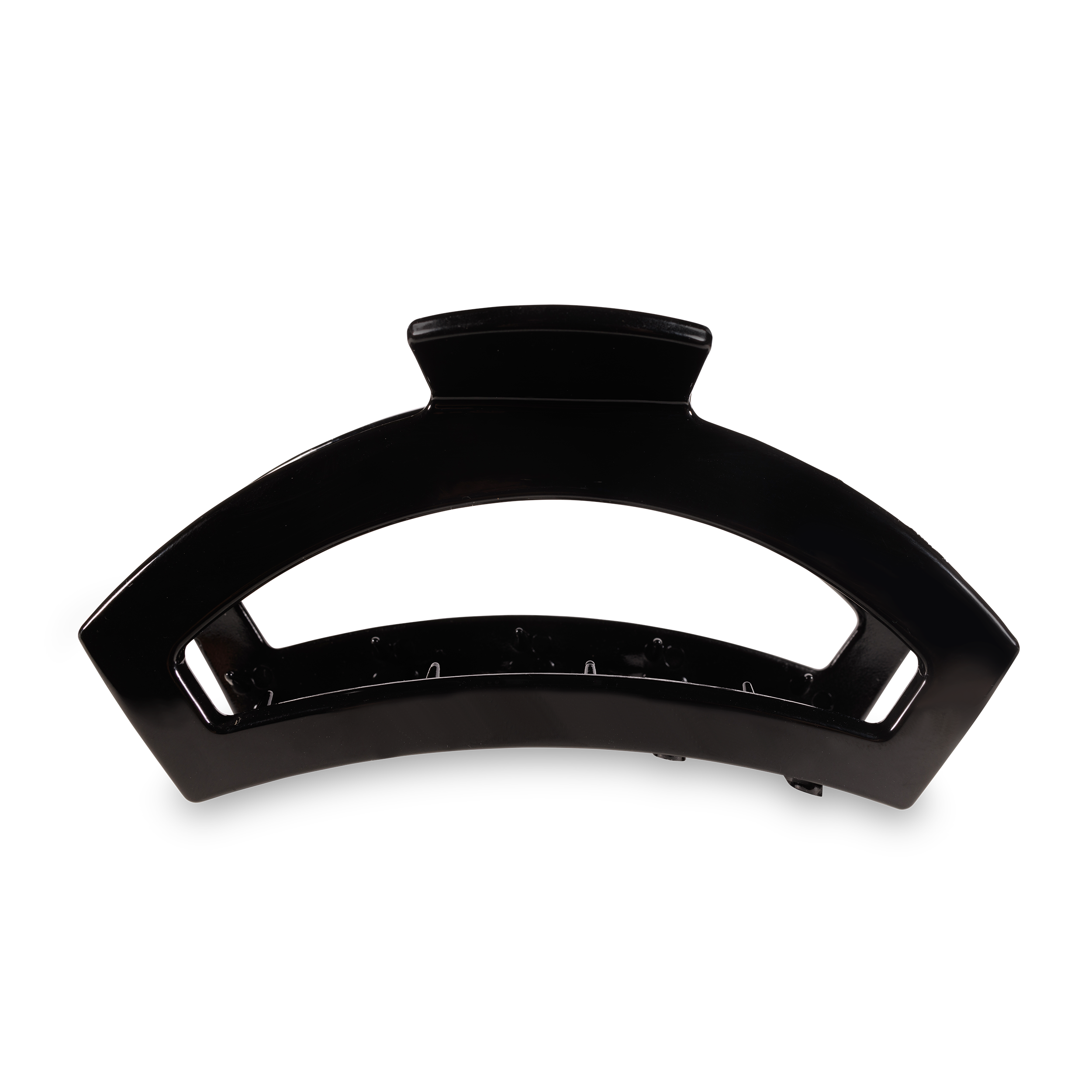 Jet Black Large Open Hair Clip
