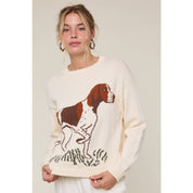 Beagle Graphic Sweater