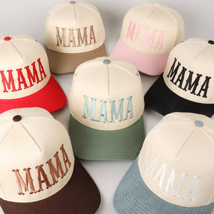 MAMA Embroidery Baseball Cap