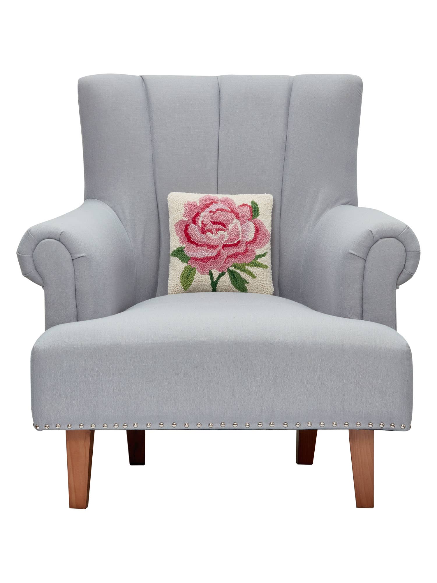 Pink Peony Hook Pillow