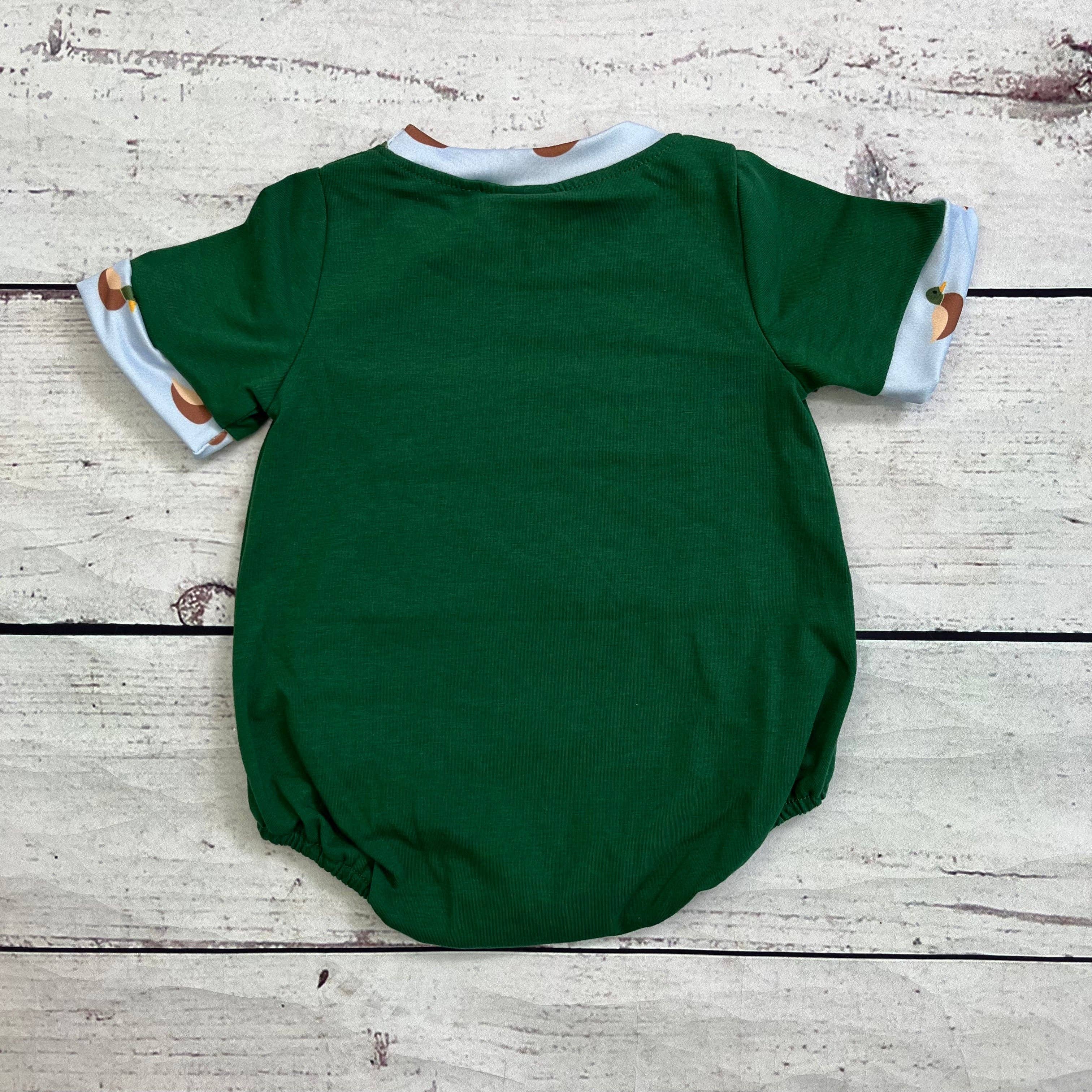 Green Duck Baby Bubble