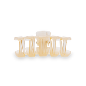 Almond Beige Tiny Classic Hair Clip
