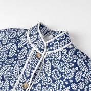 Blue Vintage Quilted Jacket