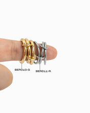 Minimal Layered Interlocking Ring