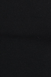 Black Mock Neck Sleeveless Sweater Dress