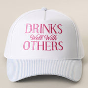 Blue Drinks Well With Others Hat